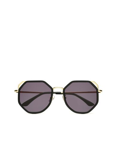  MUJOSH - Kính mát đa giác viền màu thời trang 