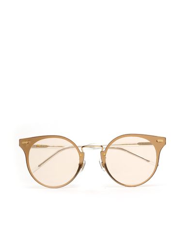  MUJOSH - Kính mát mắt mèo tròn thời trang 