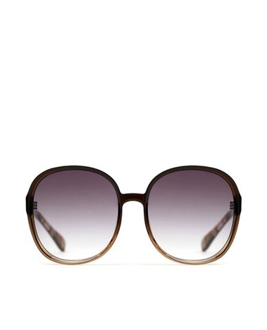  MUJOSH - Kính mát tròn oversized phản gương 