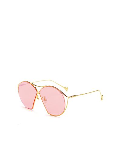  MUJOSH - Kính mát tròn khuyết cạnh Avant Garde 