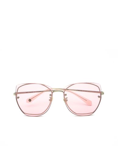  MUJOSH - Kính mát mắt mèo viền đen thời trang 