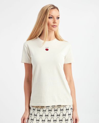  PINKO - Áo thun nữ cổ tròn ngắn tay Trapani 