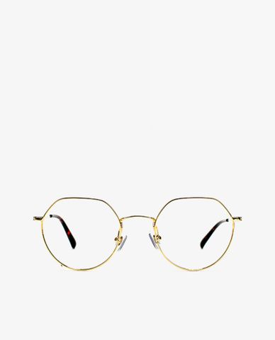  aojo - Gọng kính đa giác bo tròn thời trang 