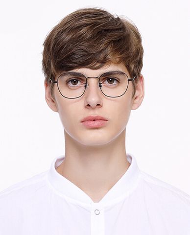  aojo - Gọng kính vuông thời trang 