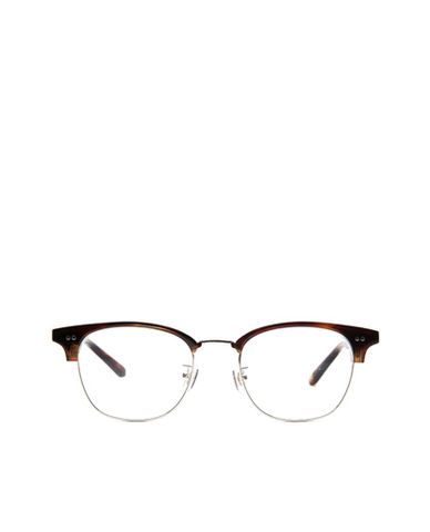  aojo - Gọng kính tròn nửa khung cá tính 