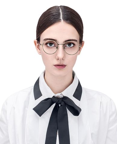  MUJOSH - Gọng kính tròn unisex 