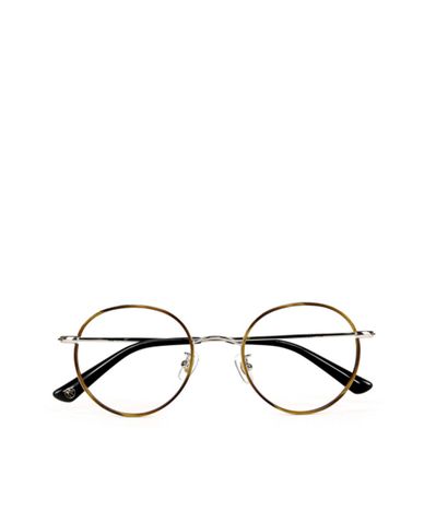  MUJOSH - Gọng kính tròn unisex hiện đại 