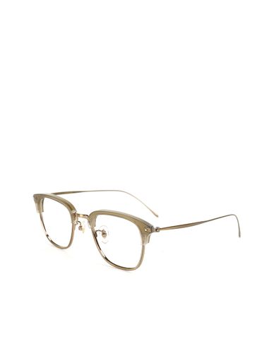  MUJOSH - Gọng kính vuông tròn nửa khung 