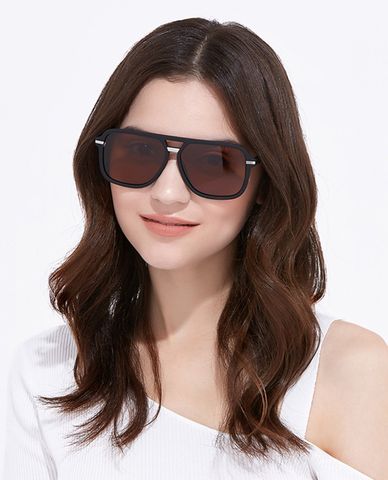  aojo - Kính mát phi công đa giác 