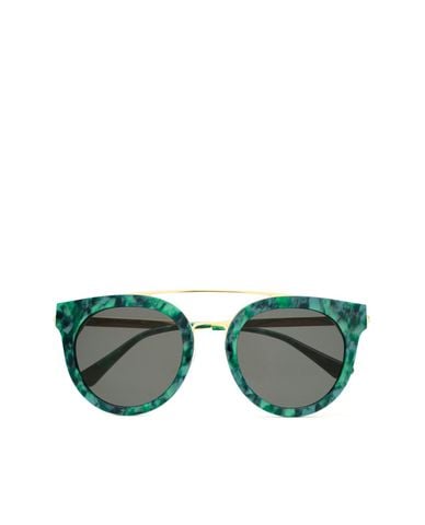  MUJOSH - Kính mát mắt mèo tròn thời trang 