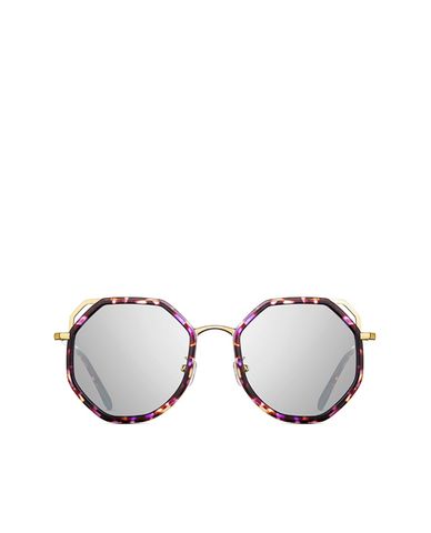  MUJOSH - Kính mát đa giác viền màu thời trang 