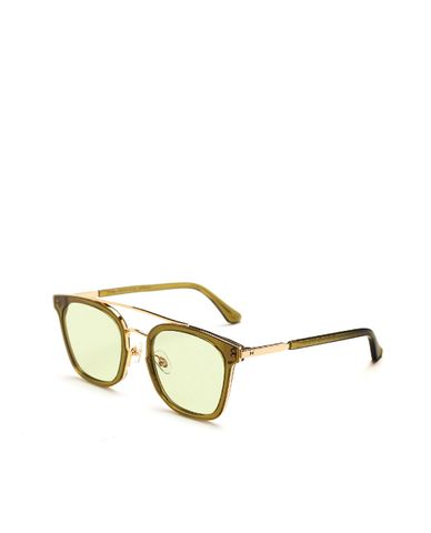  MUJOSH - Kính mát vuông đa sắc thời trang 