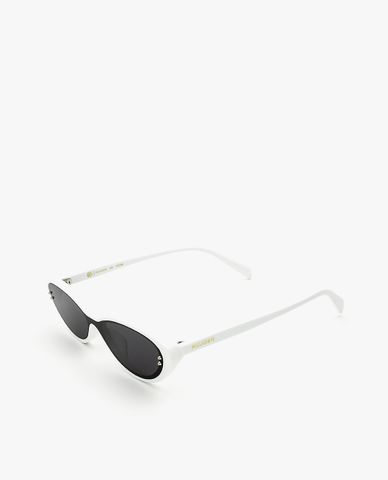  MUJOSH - Kính mát mắt mèo tam giác khung nhỏ đính stud 