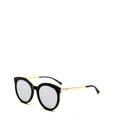  MUJOSH - Kính mát mắt mèo tròn thời trang 