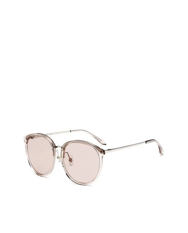  MUJOSH - Kính mát tròn oversized cá tính 