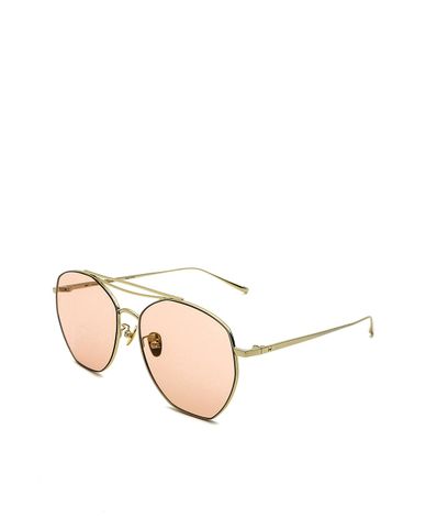  MUJOSH - Kính mát đa giác màu trong suốt 