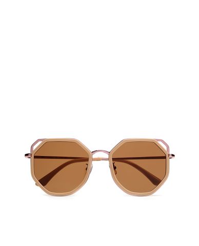  MUJOSH - Kính mát đa giác viền màu thời trang 