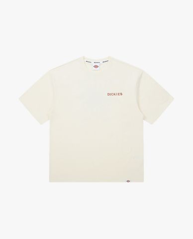  DICKIES - Áo thun unisex cổ tròn tay ngắn hoạ tiết mặt trời 