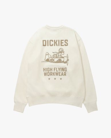  DICKIES - Áo sweatshirt nam cổ tròn tay dài Graphic Back Print 