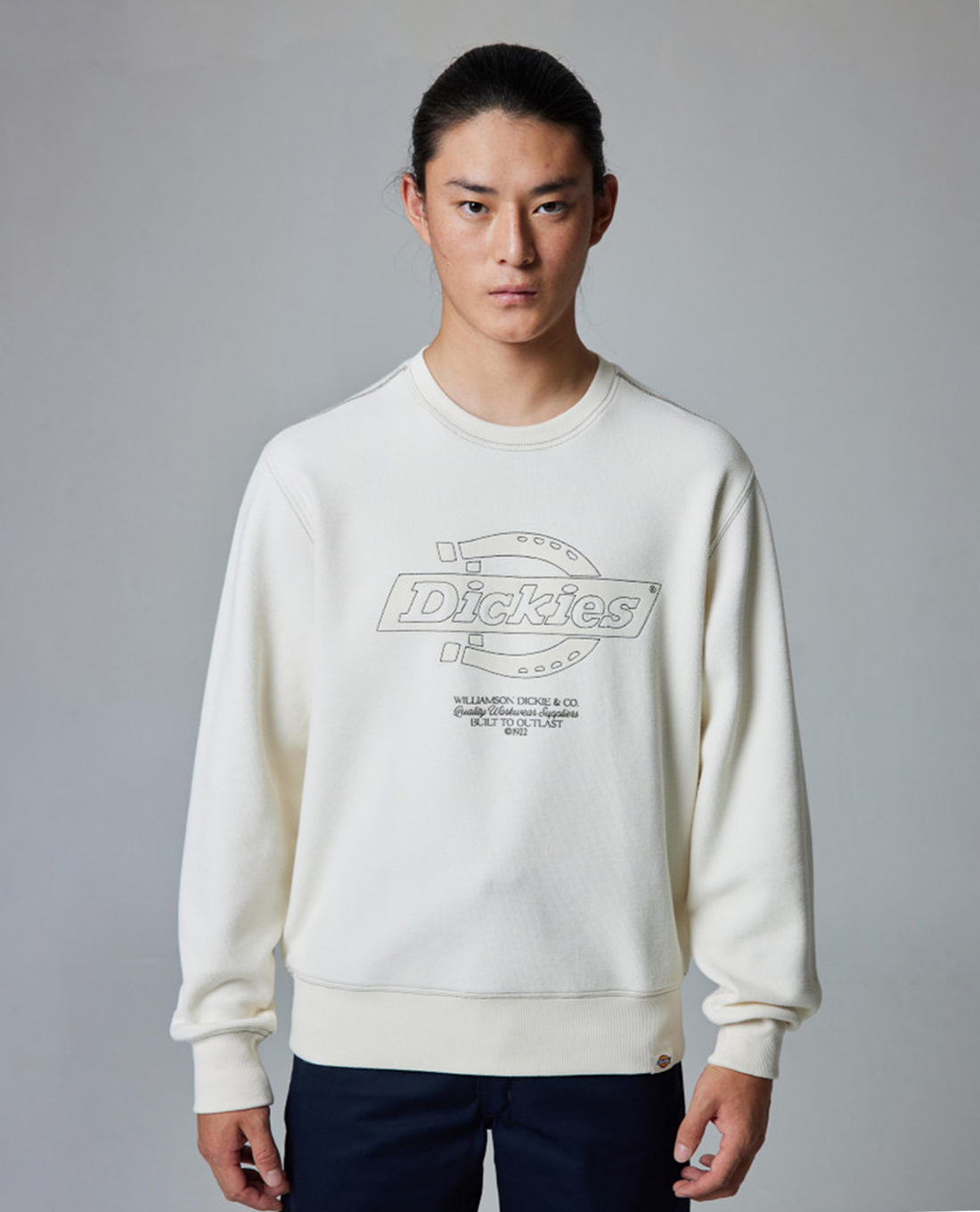 DICKIES - Áo sweatshirt unisex cổ tròn tay dài