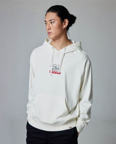  DICKIES - Áo hoodie unisex tay dài phối mũ French Terry Graphic 