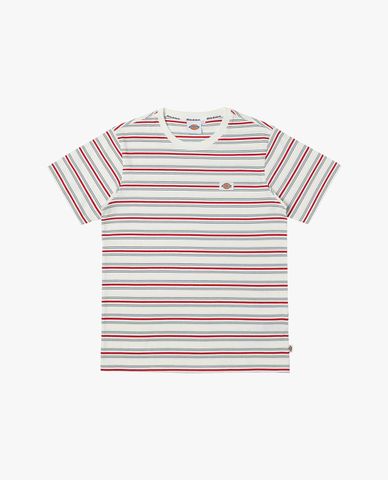  DICKIES - Áo thun nam cổ tròn tay ngắn Lewistown Stripe 