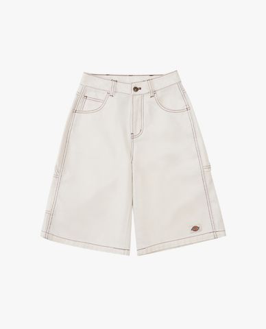  DICKIES - Quần short jeans nữ ngang gối cá tính 