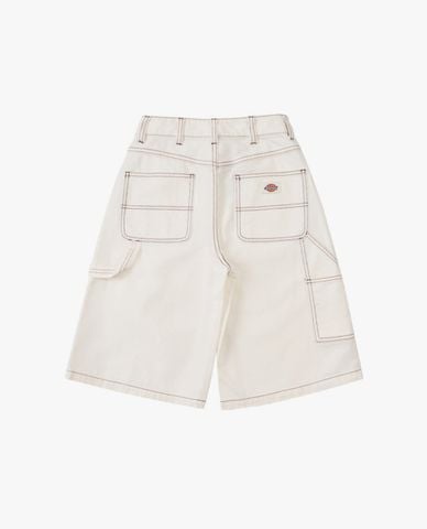  DICKIES - Quần short jeans nữ ngang gối cá tính 