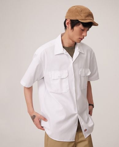  DICKIES - Áo sơ mi unisex cổ bẻ tay ngắn Mall 23 Casual 