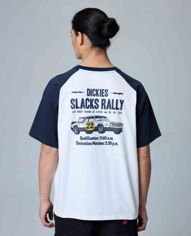  DICKIES - Áo thun nam cổ tròn tay ngắn Graphic Raglan 
