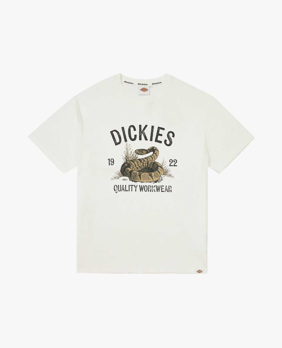 DICKIES - Áo thun nam cổ tròn tay ngắn Graphic Logo Print