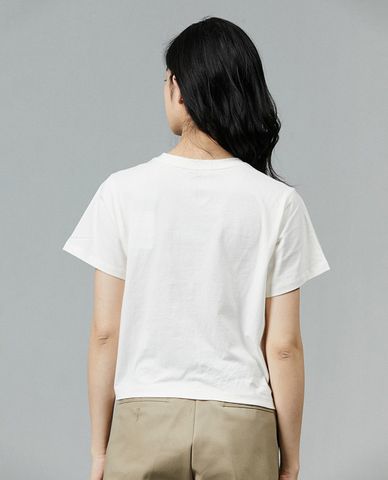  DICKIES - Áo croptop nữ cổ tròn tay ngắn hiện đại Herndon 