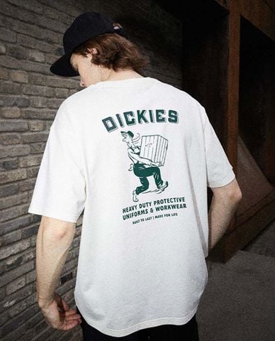  DICKIES - Áo thun nam cổ tròn tay ngắn Jersey 