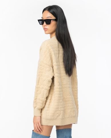 PINKO - Áo khoác cardigan nữ cổ V tay dài Daino 
