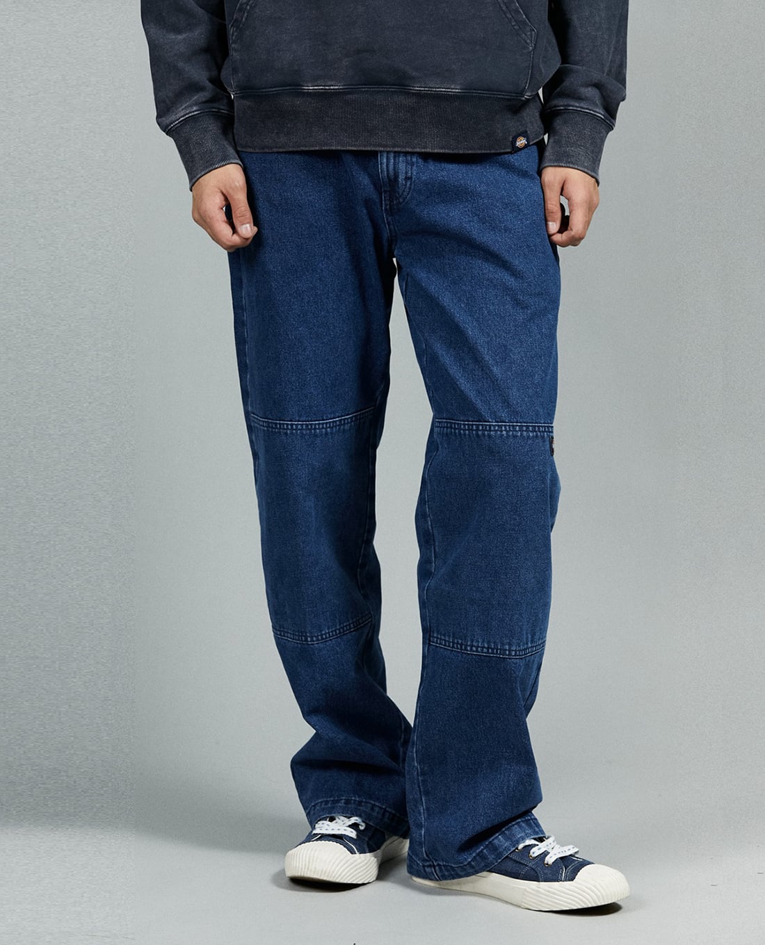 DICKIES - Quần jeans unisex ống đứng phối túi trẻ trung