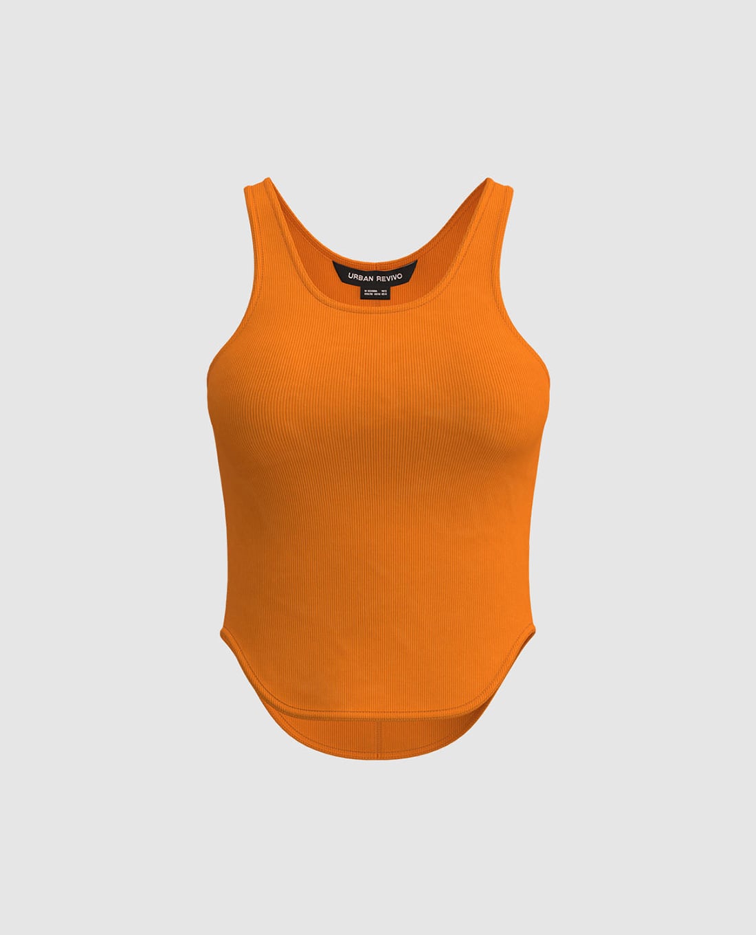 URBAN REVIVO - Áo ba lỗ nữ cổ tròn cá tính