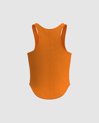  URBAN REVIVO - Áo ba lỗ nữ cổ tròn cá tính 