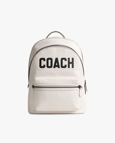  COACH - Balo nam phom chữ nhật phối logo cỡ lớn cá tính Charter 