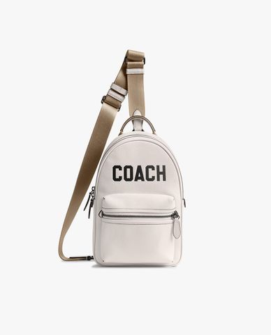  COACH - Túi đeo chéo nam phom chữ nhật Charter 