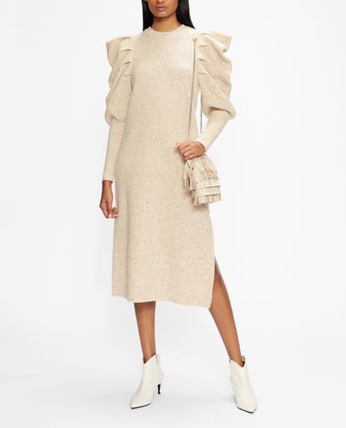  TED BAKER - Đầm dệt kim cổ tròn tay dài Marniaa 