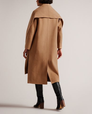  TED BAKER - Áo khoác măng tô nữ dáng dài thời trang Solanna 