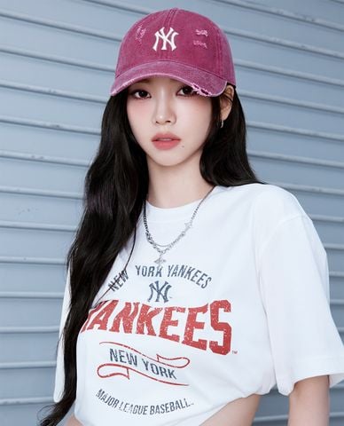  MLB - Nón bóng chày unisex Varsity Vintage Cursive 