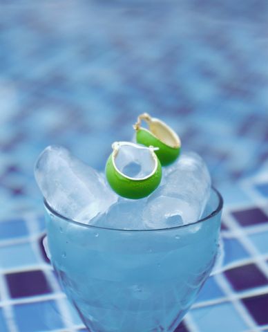  CECI - Khuyên tai nữ khoen tròn bản dày khóa chốt đơn giản 