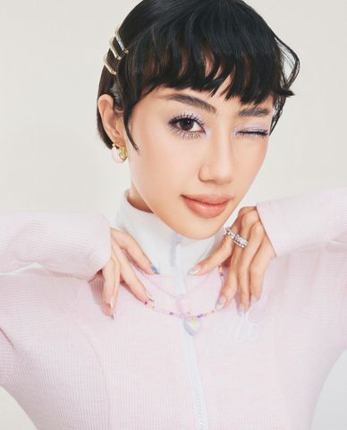  CECI - Nhẫn nữ dáng hở đính đá sang trọng 