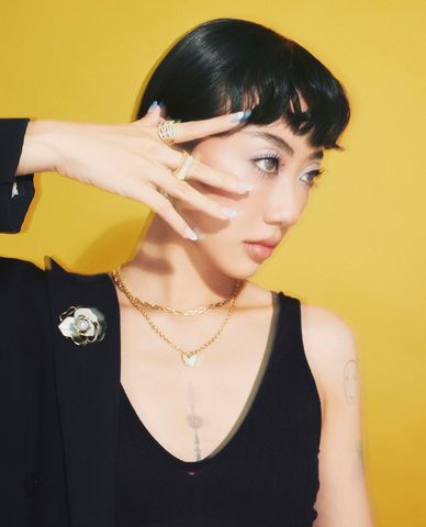  CECI - Ghim cài áo nữ hình bông hoa nhiều cánh 