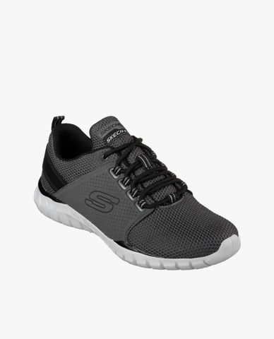  SKECHERS - Giày sneaker nam thắt dây Overhaul Primba 
