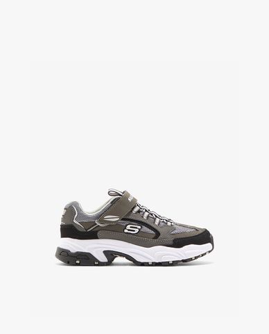  SKECHERS - Giày sneaker trẻ em phối khóa dán Stamina 
