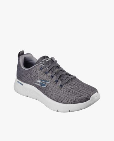  SKECHERS - Giày đi bộ nam thắt dây GO WALK Flex 