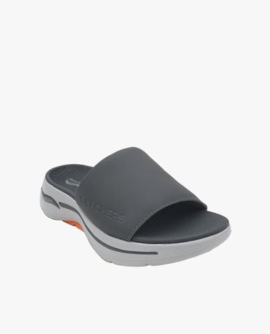  SKECHERS - Dép nam quai ngang Go Walk Arch Fit 