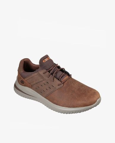 SKECHERS - Giày sneakers nam cổ thấp Delson 3.0 Ezra 